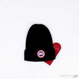 Canada Goose Unisex Beanie Set Black - Photo 2