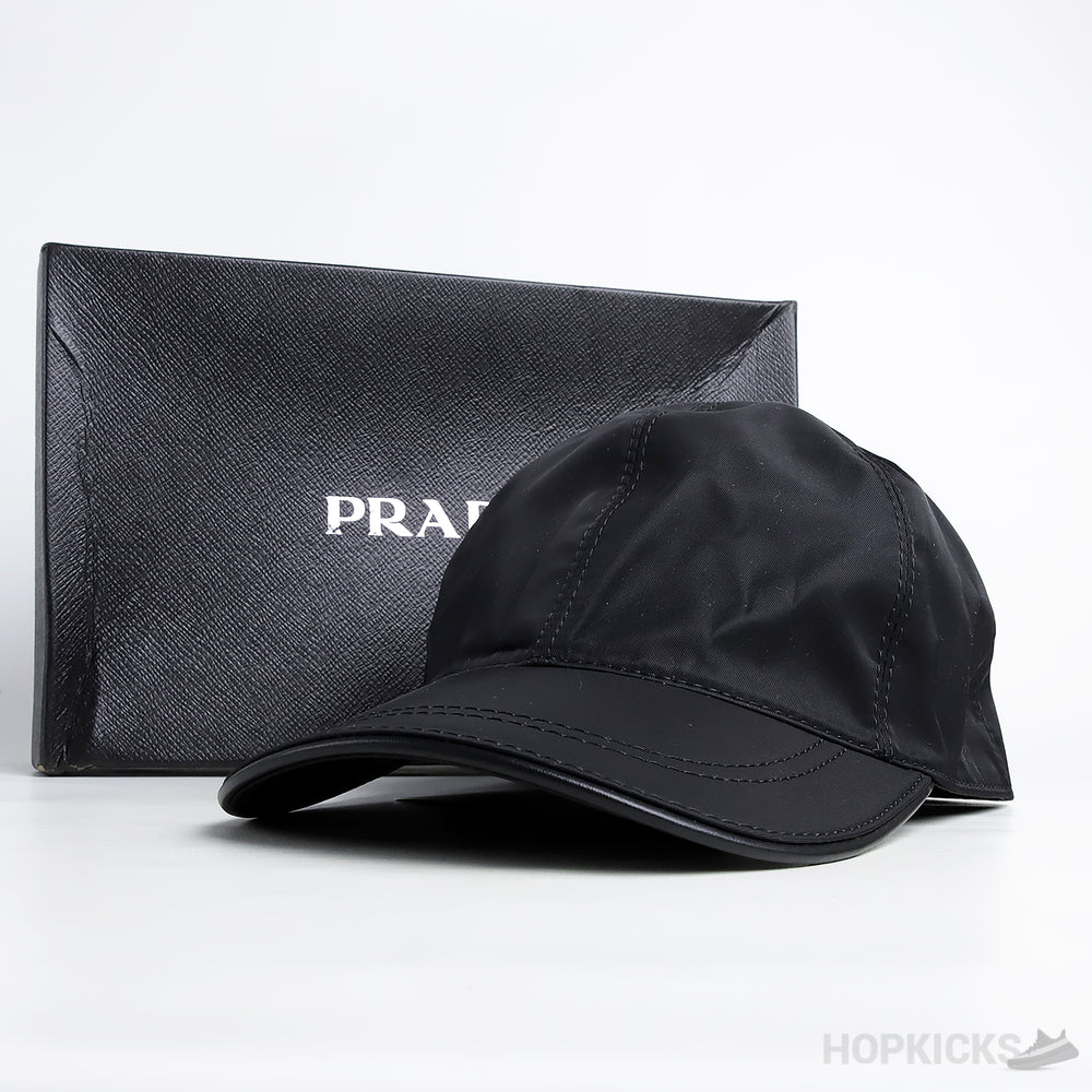 Prada Re-Nylon Black Cap