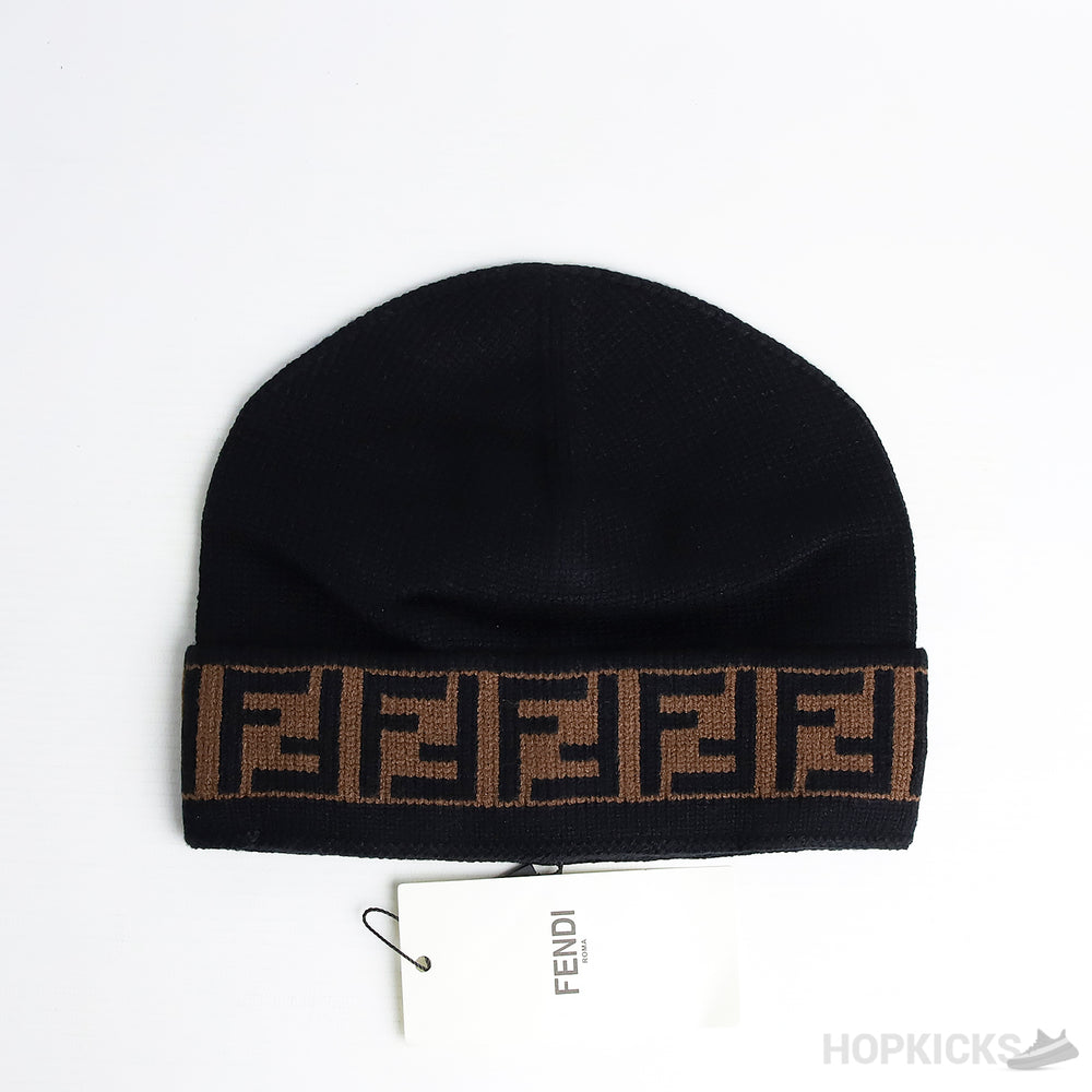 FF Trim Fleece Wool Beanie