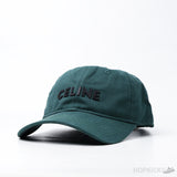 Celine Baseball Green Cap - Photo 1