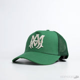 Amiri MA Beige Logo Green Cap - Photo 1