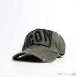 Dsqicond2 Square Icon Logo Olive Cap - Photo 1