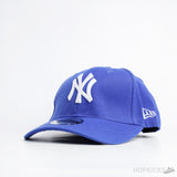NY New Era White Logo Blue Cap - Photo 1