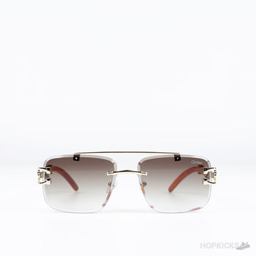 Cartier Éclat Golden Horizon Shades (Premium Batch)