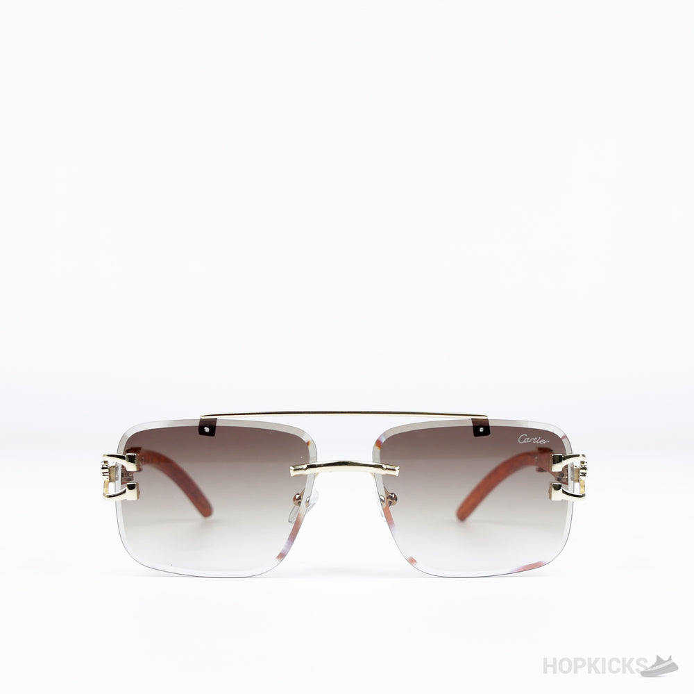 Cartier Éclat Golden Horizon Shades (Premium Batch)
