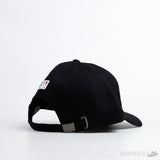 NY New Era White Logo Black Cap - Photo 2