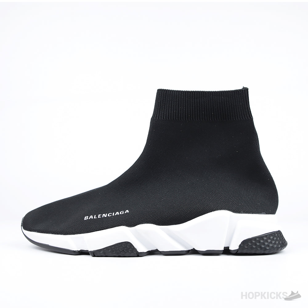 Bale*ciaga Speed Trainers Black White