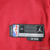 NBA Dwyane Wade Red Miami 3 Red Jersey - Photo 4