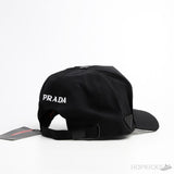 Prada Milano Grey Logo Black Cap - Photo 2