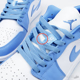 Air Jordan 1 Low UNC (Premium Plus Batch) (Slightly Damage From Front) - Photo 1