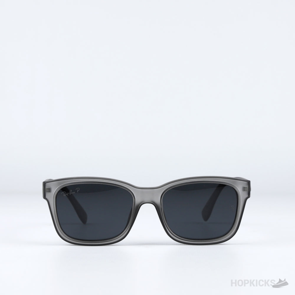Ray-Ban Frosted Grey Shades (Premium Batch)