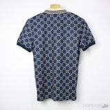 GG Supreme Stretch Cotton Polo Shirt Blue - Photo 4