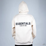 Fear of God Essentials Pull-Over Hoodie Buttercream - Photo 1