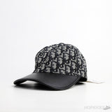 Dior Oblique Baseball Black Grey Cap - Photo 1