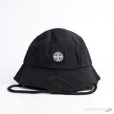 Stone Island Fisherman Bucket Black Hat - Photo 1