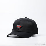 Prada Red Logo Cap - Photo 1