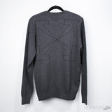 Off-White Cross Arrow Grey Sweatshirt - Photo 2