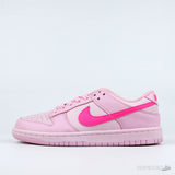 Nike Dunk Low "Light Pink with Hot Pink Swoosh" [Without Box] - Photo 1
