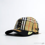 Burberry Baseball Bt Black Beige Cap - Photo 1