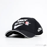 Nike Just Do It Logo Black Cap - Photo 1