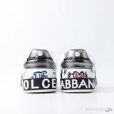 D&GG Graffiti-Printed Lace-Up Sneakers (Dot Perfect) - Photo 8