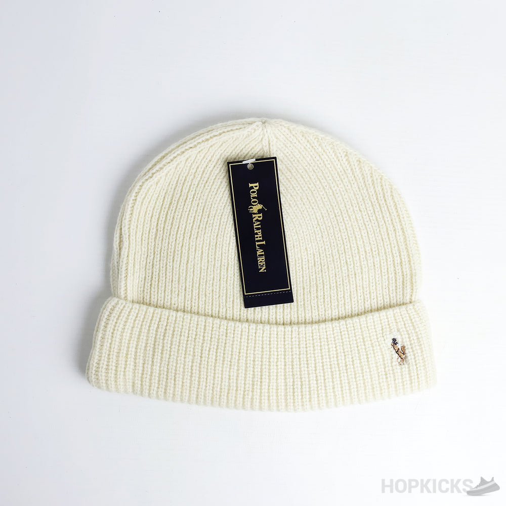 Polo Ralph Lauren Cream Beanie