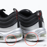 Air Max 97 Silver Black (Premium Batch) (Slight Stains) - Photo 1