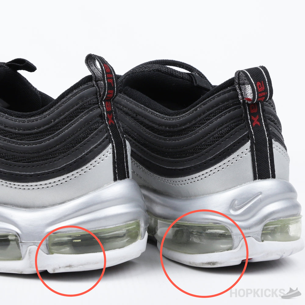 Air Max 97 Silver Black (Premium Batch) (Slight Stains)