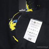 Stone Island Black Yellow T-Shirt - Photo 4