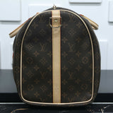 LV Keepall Bandoulière Travel Bag Brown - Photo 3
