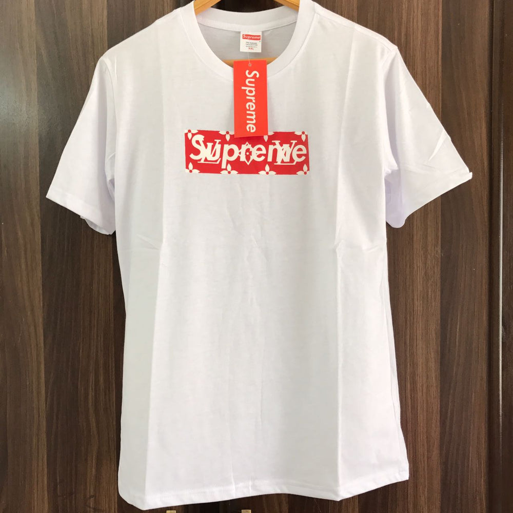 Supreme x Lv White Tee
