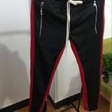 Track pants black/red [ Zipper - Street wear ] - Photo 6