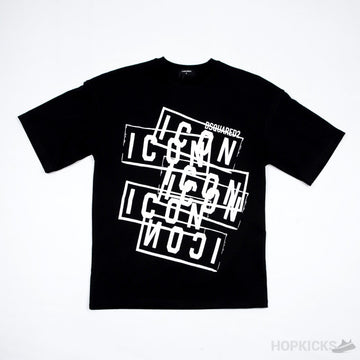 ICON Dsquared 2 Black Tee