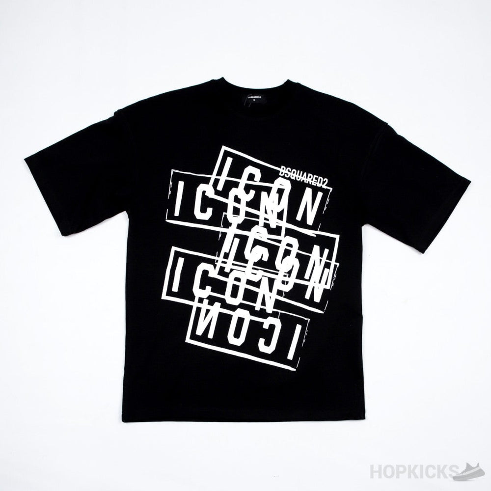 ICON Dsquared 2 Black Tee