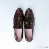 Gucci Jordaan Crocodile Loafer Brown (Dot Perfect) - Photo 13