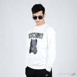 Moschino Teddy Bear Organic Cotton Sweatshirt - Photo 4