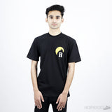 Rhude Sundry Mustard Logo Print T-Shirt - Photo 5
