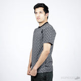Balmain Monogram Pattern T-Shirt - Photo 2