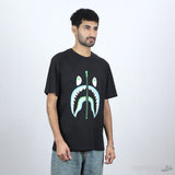 Bape Zip Shark Face Black T-Shirt (Economy Batch) - Photo 2