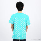 LV Monogram Gradient Cotton T-Shirt - Photo 3