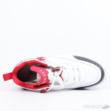 Air Jordan Spizike Low White Grey Red (Premium Batch) - Photo 4