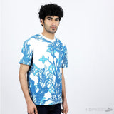 LV Graphic Cotton Short-Sleeved T-Shirt - Photo 2