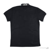 DIOR Men Pattern Polo Shirt Black (Dot Perfect) - Photo 2
