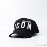 Dsquared2 Embroidered Logo Baseball Black Cap - Photo 1