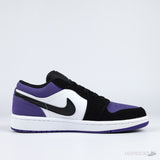 Air Jordan 1 Low "Court Purple" [Without box] - Photo 2