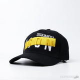 DSQUARED2 TAPED ICON BLACK & YELLOW Cap - Photo 1