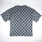 LOUIS VUITTON VELCRO MONOGRAM SS TEE - GREY - Photo 6