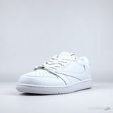 Travis Scott x Air Jordan 1 Low "White Party" (Dot Perfect) - Photo 4