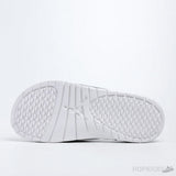 Air Jordan Hydro 6 Retro Grey White Slides - Photo 8