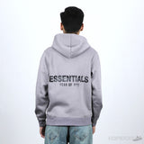 Fear of God Essentials Relaxed Grey Hoodie (Economy Batch) - Photo 4